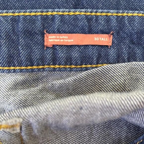 Anthropologie Pilcro Jeans The Annie High Rise Wide Leg Blue Denim Size 30 - Picture 15 of 15